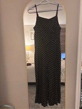 Black Polka Dot Romper